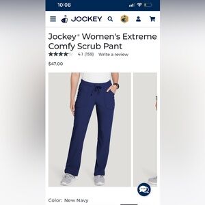 COPY - Jockey Scrub Pants